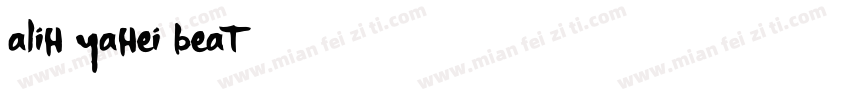 alih yahei beat字体转换